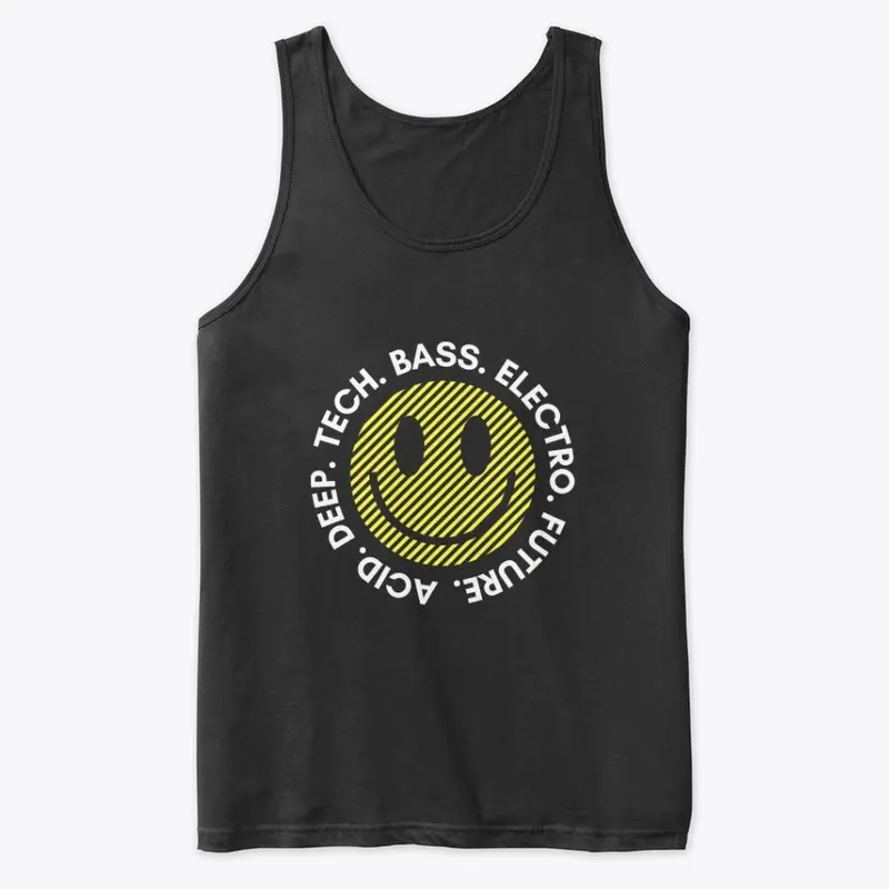 House Music Subgenres Unisex Tank Top